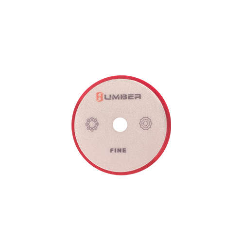 پد پوليش نرم دوكاره 75 ميلی متر قرمز هامبر مدل Humber Dual Action Fine Red Finishing Foam Pad 3 inch