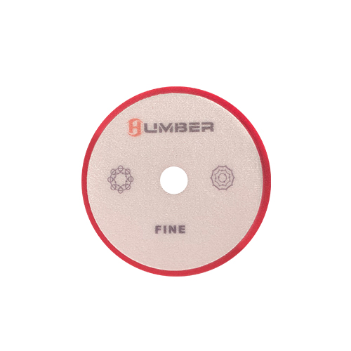 پد پوليش نرم دوكاره 130 ميلی متر قرمز هامبر مدل Humber Dual Action Fine Red Finishing Foam Pad 5 inch