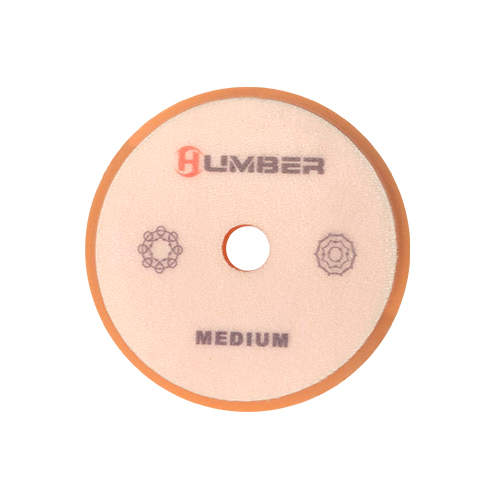 پد پوليش متوسط دوكاره 150 ميلی متر نارنجی هامبر مدل Humber Dual Action Medium Orange Polishing Foam Pad 6 inch