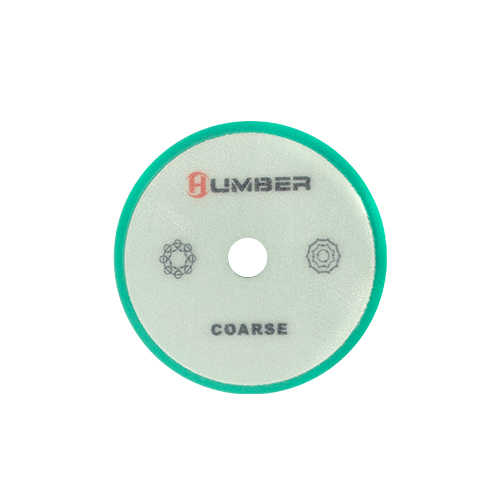 پد پوليش زبر دوكاره 130 ميلی متر سبز هامبر مدل Humber Dual Action Coarse Green Cutting Foam Pad 5 inch